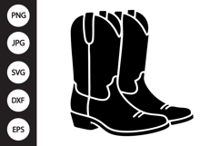 Cowboy Boot SVG Product Image 1