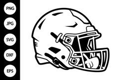 Football Helmet SVG Product Image 1