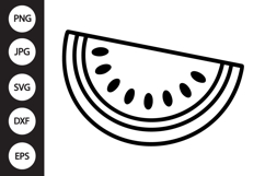 Watermelon Slice SVG Product Image 1