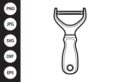 Potato Peeler SVG Product Image 1