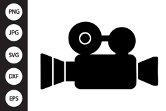 Video Camera SVG Product Image 1