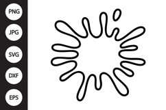 Paint Splash SVG Product Image 1