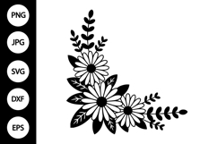 Floral Border SVG Product Image 1