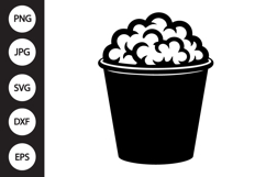 Popcorn SVG Product Image 1