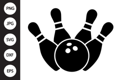 Bowling Strike SVG Product Image 1