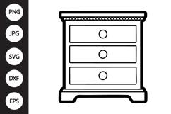 Dresser SVG Product Image 1