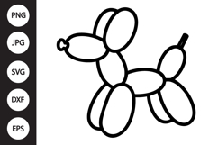 Balloon Dog SVG Product Image 1