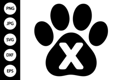 Paw Alphabet SVG Product Image 1