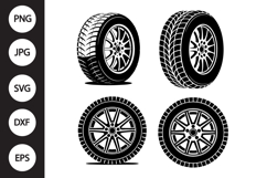 Wheel SVG, Wheel Clipart Product Image 1