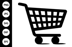Shopping Cart SVG Product Image 1