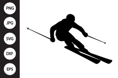Skier SVG Product Image 1