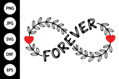Infinity Forever with Vines SVG Product Image 1