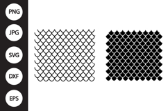 Dragon Scales Seamless Pattern SVG Product Image 1