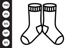Socks SVG Product Image 1