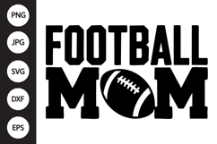 Football Mom SVG Product Image 1