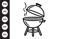 Barbecue Grill SVG Product Image 1