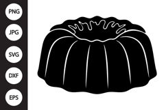 Bundt Cake SVG Product Image 1