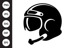 Aviator Helmet SVG Product Image 1
