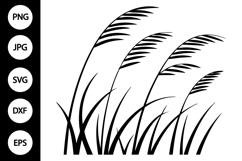 Reed Grass SVG Product Image 1