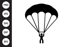 Skydiving SVG Product Image 1