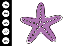 Starfish SVG Product Image 1
