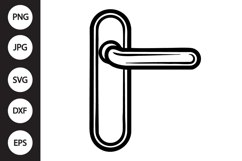 Door Handle SVG Product Image 1