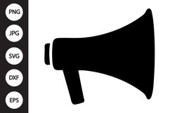 Megaphone SVG Product Image 1