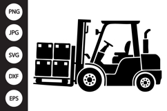 Forklift SVG Product Image 1