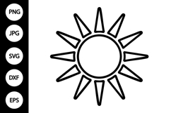 Sun SVG Product Image 1