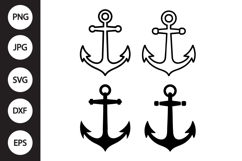 Anchor SVG, Anchor Clipart Product Image 1