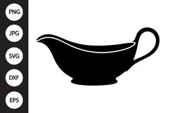 Gravy Boat SVG Product Image 1
