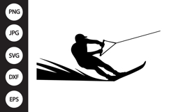 Water Skiing SVG Product Image 1