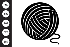 Yarn Ball SVG Product Image 1