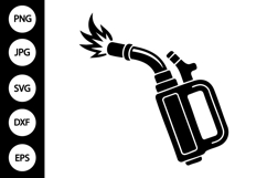 Welding Torch SVG Product Image 1