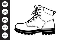 Hiking Boot SVG Product Image 1