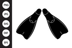 Flippers SVG Product Image 1