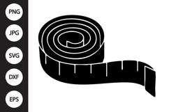 Tailor Measuring Tape SVG Product Image 1