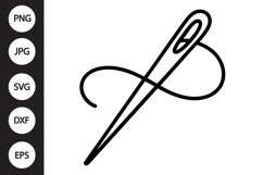Sewing Needle SVG Product Image 1