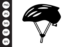 Bicycle Helmet SVG Product Image 1