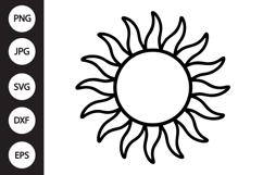 Sun SVG Product Image 1