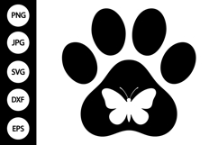 Paw Print SVG Product Image 1