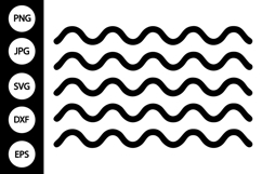 Wave Lines SVG Product Image 1