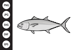 Giant Trevally Fish SVG Product Image 1