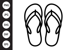 Sandals SVG Product Image 1
