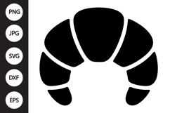 Croissant SVG Product Image 1