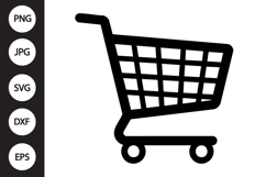 Shopping Cart SVG Product Image 1