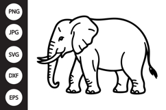 Elephant SVG Product Image 1