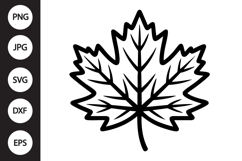Maple Leaf SVG Product Image 1