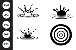 Water Ripple SVG, Water Ripple Clipart Product Image 1