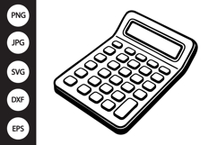 Calculator SVG Product Image 1